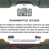 Topps The Book of Boba Fett BA-4 Gaderffii Stick