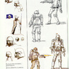 Early Boba Fett Sketches by Ralph McQuarrie and Joe...