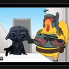 Family Guy's Giant Chicken as Boba Fett