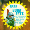 Free Boba Fett Promo, card front sticker (1978)