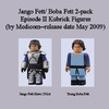 Jango Fett/ Boba Fett Kubrick Figures 2-pack
