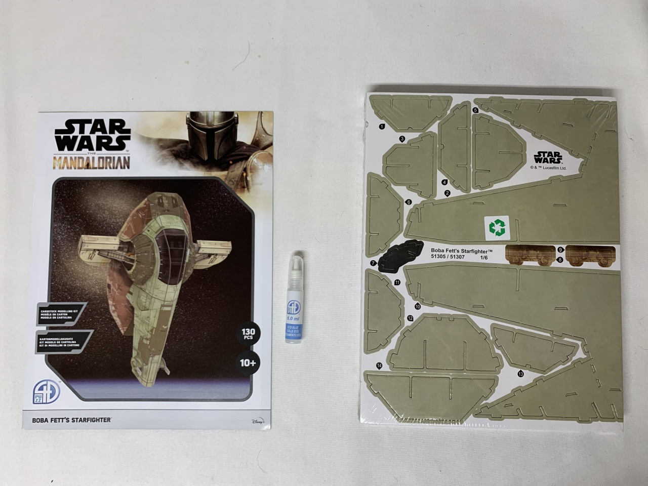 4d Build - Star Wars Boba Fett Model Kit Puzzle 93pc : Target