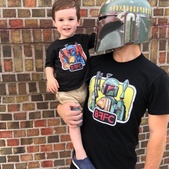 JC Fett and his child - Empire and Kenner