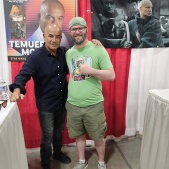 Josh Van Belle with Temuera Morrison - Jedi