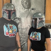 NJ Fett with his girlfriend Jenn - Jedi