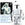 Japanese Kubrick Fett 6-Pack: White