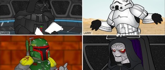 If Star Wars Had Zoom Meetings