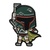 Boba Fett Chibi Pin