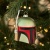 Hallmark Boba Fett Helmet Blown Glass Christmas Tree Ornament (Re-Issue)