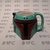 Boba Fett sculpted mug