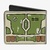 BoxLunch Boba Fett Helmet Bi-Fold Wallet