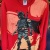 Disney Parks Red Standing Boba Fett Long Sleeve T-Shirt