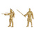 Skywalker Saga Gold Jango Fett with Mace Windu (Walmart Exclusive)