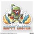 Hatching Easter Boba Fett Sticker