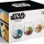 JoyJolt Star Wars Helmet Hues Drinking Glasses