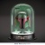 The Bradford Exchange Boba Fett Collector Helmet In Illuminated Glass Dome