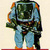Return of the Jedi - Battle at Sarlacc's Pit, Boba Fett Card (1983)