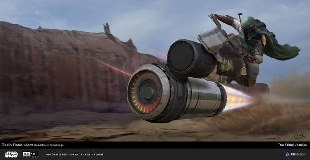 2016 ILM Art Department Challenge Entry by Robin Florie 