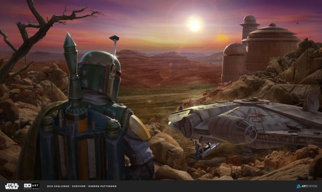 2016 ILM Art Department Challenge Entry by Darren Pattenden 