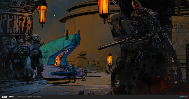 2016 ILM Art Department Challenge Entry by Mario Alberti 