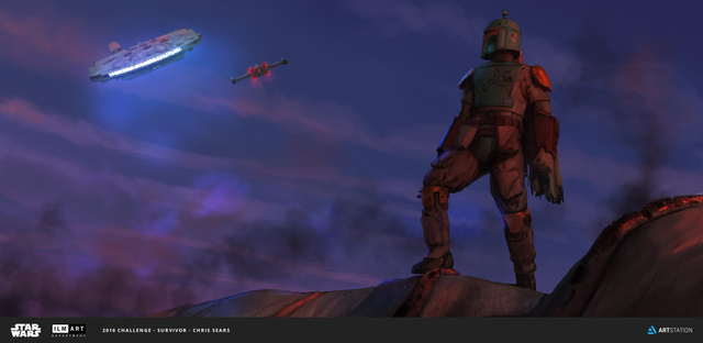 2016 ILM Art Department Challenge Entry by Chris Sears 