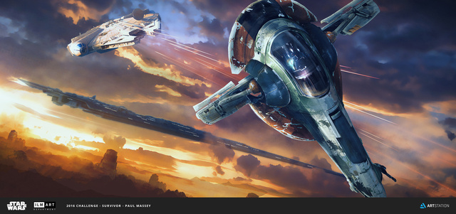 2016 ILM Art Department Challenge Entry by Paul Massey  