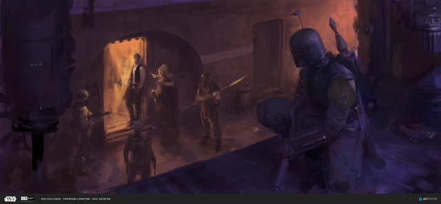 2016 ILM Art Department Challenge Entry by Paul Dainton 