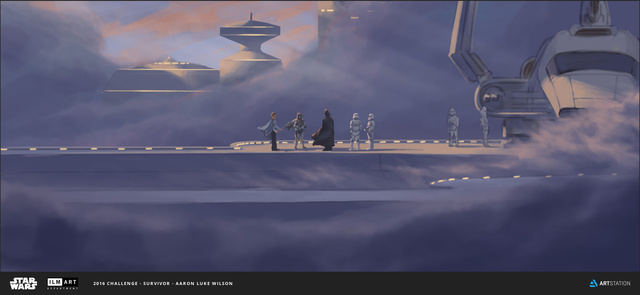 2016 ILM Art Department Challenge Entry by Aaron Luke Wilson 