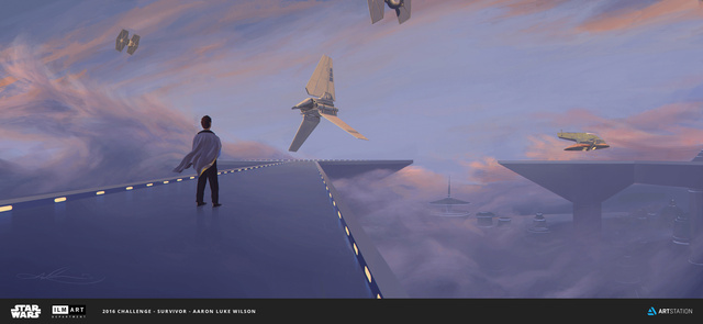 2016 ILM Art Department Challenge Entry by Aaron Luke Wilson 