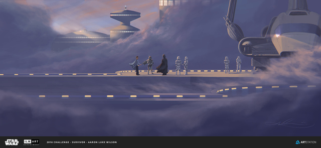 2016 ILM Art Department Challenge Entry by Aaron Luke Wilson 
