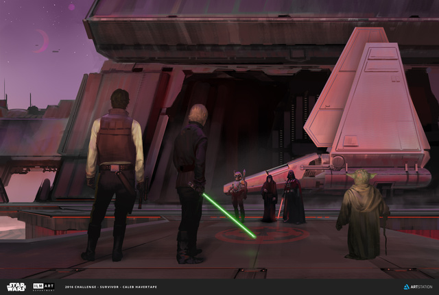 2016 ILM Art Department Challenge Entry by Caleb Havertape 