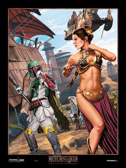 "The Slave Princess" by Joe Corroney (Celebration II Europe Exclusive) 