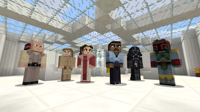 Star Wars Classic Skin Pack in Minecraft