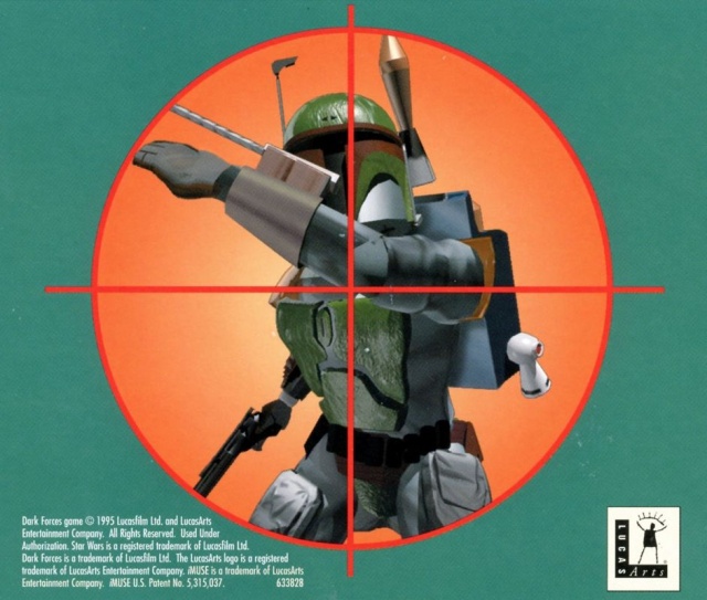 "Dark Forces" CD-ROM Insert with Boba Fett 