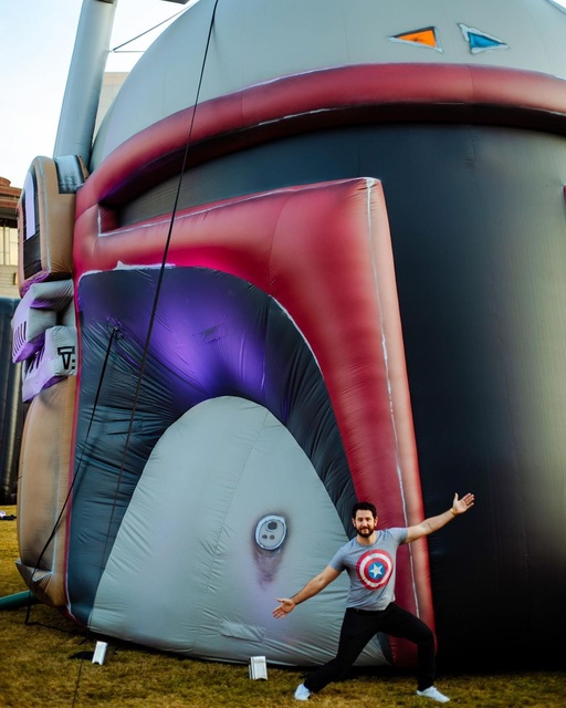 Disney+ Balloon Tour's Boba Fett Balloon (Nashville, Tennessee)  