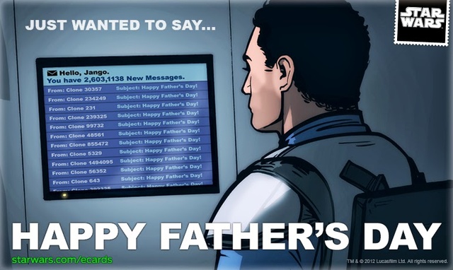 StarWars.com Happy Father's Day Card  