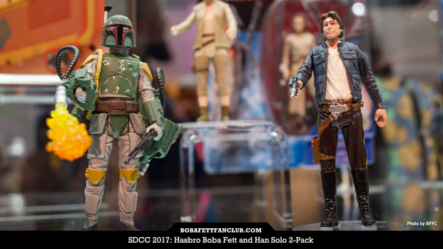 Hasbro Boba Fett / Han Solo 2-Pack at SDCC 2017  