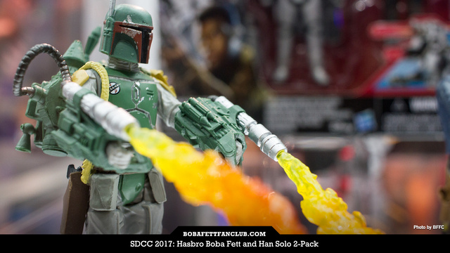 Hasbro Boba Fett / Han Solo 2-Pack at SDCC 2017  