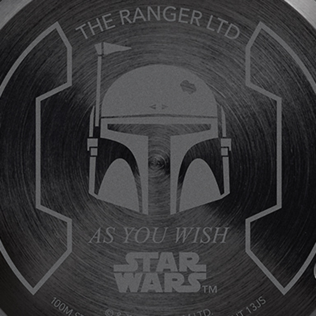 Nixon Analog Boba Fett Watch ("RANGER SW, 44 MM") 