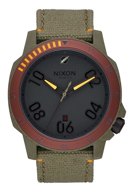 Nixon Analog Boba Fett Watch ("RANGER SW, 44 MM")  