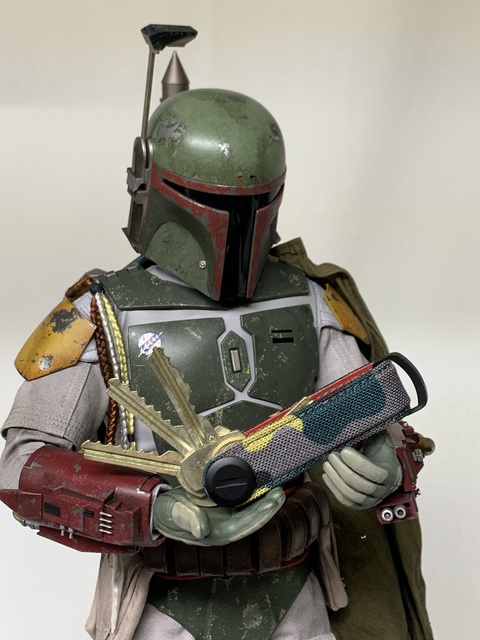 Orbitkey Boba Fett Key Organiser, Photographed by Scott Casanova 