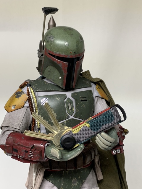 Orbitkey Boba Fett Key Organiser, Photographed by Scott Casanova  