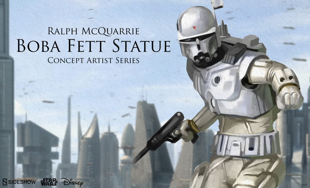 Preview of the Sideshow Collectibles Ralph McQuarrie Boba Fett Concept (2015)  