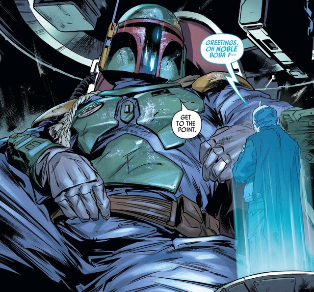 Boba Fett in "Star Wars: Bounty Hunters #1" 