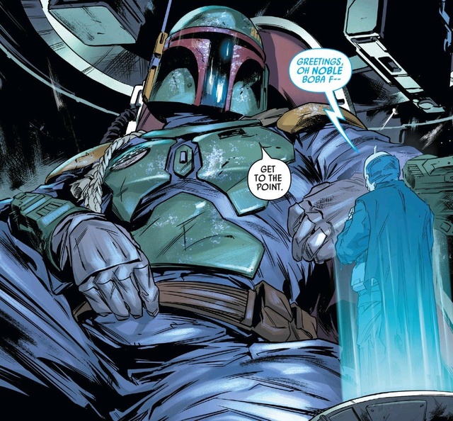 Boba Fett in "Star Wars: Bounty Hunters #1"  