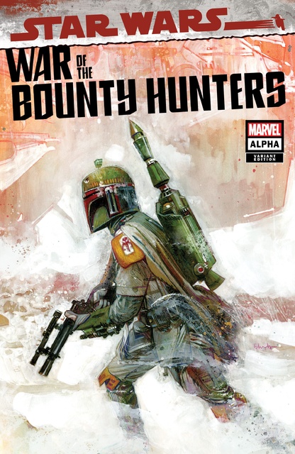 Star Wars: War of the Bounty Hunters Alpha #1 (Tommy Lee Edwards Variant)  