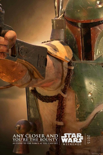 Star Wars Weekends 2015, Boba Fett Poster 