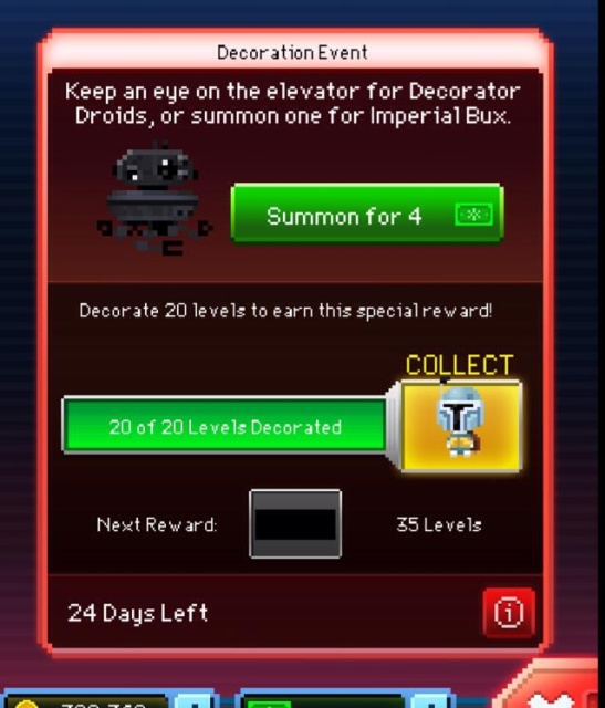 Tiny Death Star (2013), Holiday Special Boba Fett Collect Screen