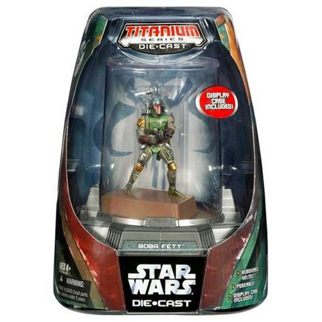 Titanium Series Boba Fett (Painted, 2005)  