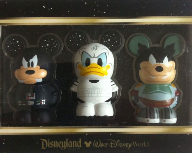 Vinylmation 3D Pin Set 3-Pack with Bad Pete Boba Fett (2012)  